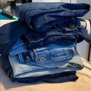 5 pairs of jeans